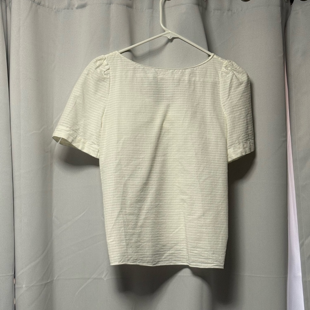 Elegant White Women's Top